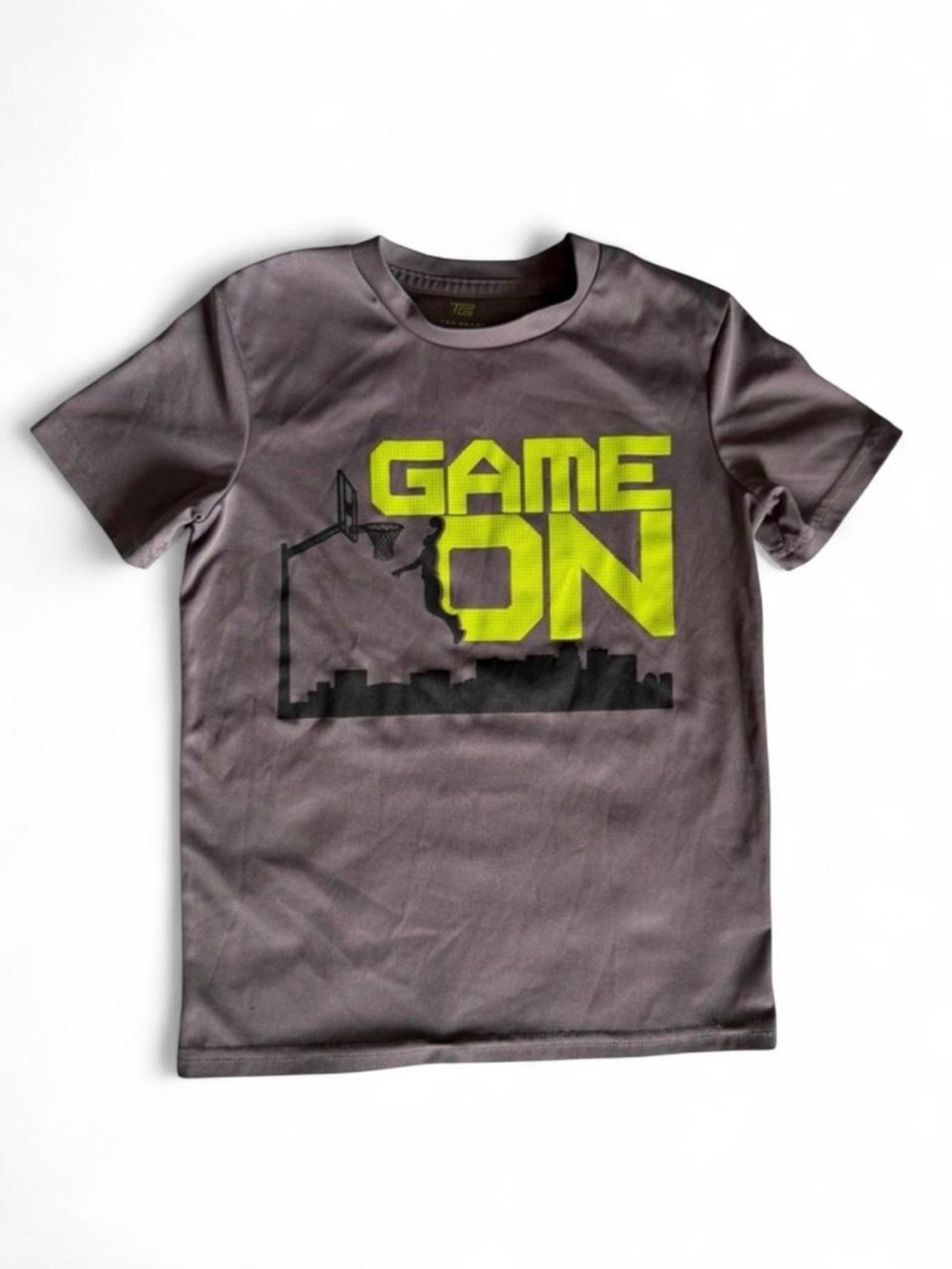 Tek Gear Boys Basketball "Game On" Active Tee - S (8)